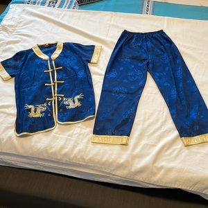 Kids outfit bought in Singapore, pants & jacket.